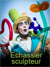 échassier sculpteur de ballon