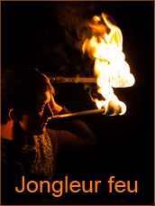 jongleur feu